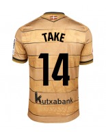 Real Sociedad Takefusa Kubo #14 Vieraspaita 2024-25 Lyhythihainen